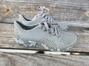 Crocs Literide 360 Pacer Damenschuhe Größe 7 weiß sportlich bequem Turnschuhe - Bild 1 von 5