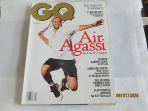 Andre Agassi , GQ Magazine , July 1996 , Summer Sex , Drugs , and Volleyball , - Picture 1 of 1