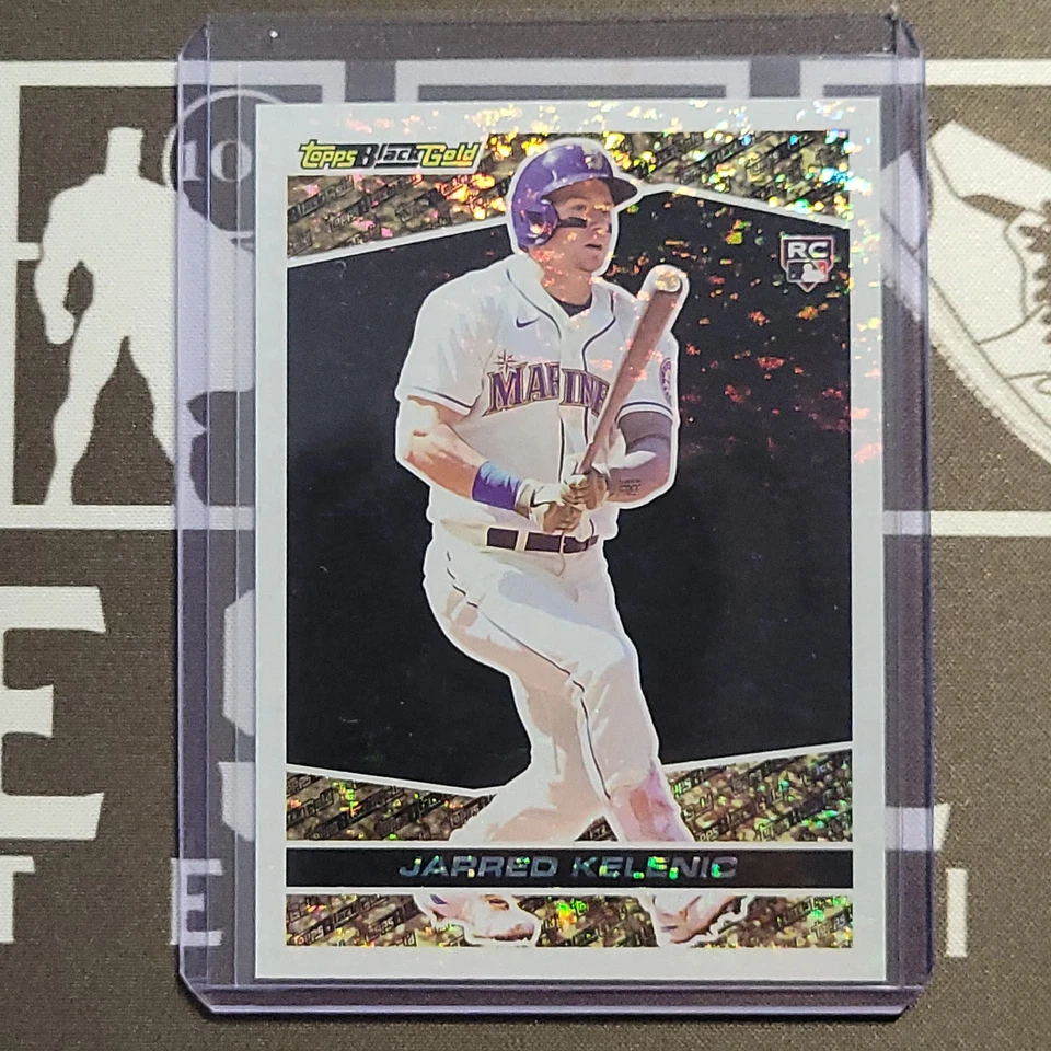 Jerred Kelenic 2021 Topps Update Black Gold Rookie #BG-8 - Image 1 of 1