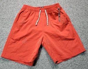 Psycho Bunny red embroidered lined boys swimming shorts/trunks size 10/12 - Picture 1 of 8