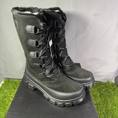Sorel Women’s Tivoli IV Tall Black Waterproof Winter Boots, Size 10M - Image 1 of 4