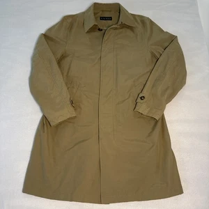 LAUREN Ralph Lauren Men's Button-Down Trench Coat Size 42L Tan - Picture 1 of 13