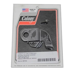 56605-49 Panhead Top Motor Mount Throttle Cable Bracket Colony 3215-4 - Picture 1 of 2
