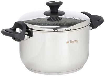 Tognana Vanitosa Set Pastapot Acciaio Inossidabile Argento 32.5 x 18 x 23.5 cm - Immagine 1 di 4