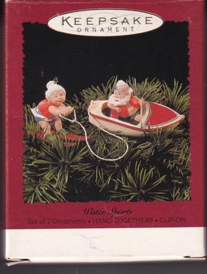 Hallmark Keepsake ornament. "Water Sports". Dated 1995. Nice. - Image 1 of 2