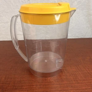 Mr. Coffee 3 Quart Iced Tea Pot TM3 Replacement Pitcher Yellow With Lid - Bild 1 von 5