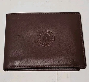 Marlboro Country Store Men's Brown Leather Wallet - Bi-fold New without Tags - Picture 1 of 3