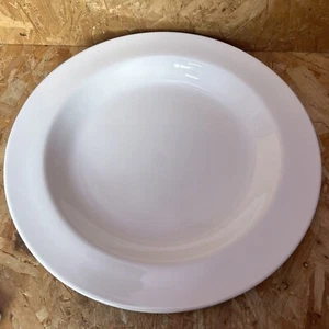 Habitat Ecco Italy White Large Round Serving Platter Plate Charger  17" - Picture 1 of 7