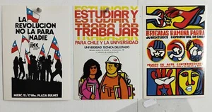 POLITICA SINISTRA ARCI-MANIFESTI CILE-LOTTO 3 CARTOLINE 1975-C32-186 - Imagen 1 de 1