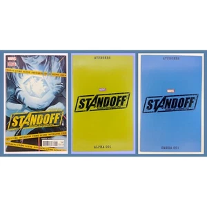 Avengers: Standoff (2016) Welcome to, Alpha Omega Marvel FULL RUN 3 BOOK LOT - Picture 1 of 4