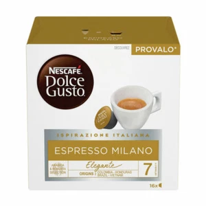 64 Capsule Caffè Gusto ESPRESSO MILANO Nescafé DOLCE GUSTO Originali - Imagen 1 de 1