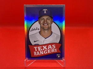 2023 Topps Archives Josh Jung #69T-56 1969 Single Player Foil RC Rookie Rangers - Picture 1 of 2