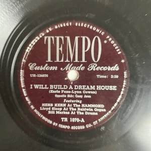 10" 78 RPM-Herb Kern-I Will Build a Dream House/Casey Jones/Tempo TR 1070 - Imagen 1 de 4