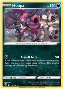 x1 Hoopa - 111/189 - Holo Rare Pokemon SS03 Darkness Ablaze M/NM - Picture 1 of 1