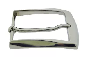 Silver Pin Belt Buckles for Men's 1.50" 1 1/2" Inch Belt Single Prong Replacemen - Picture 1 of 6