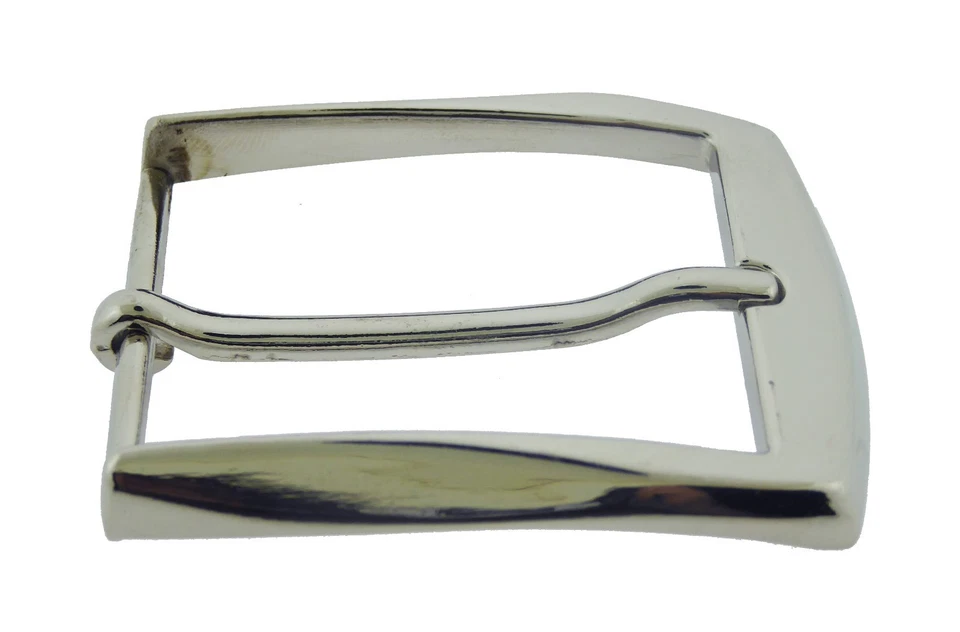 Silver Pin Belt Buckles for Men's 1.50" 1 1/2" Inch Belt Single Prong Replacemen - Image 1 of 4