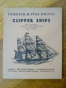 Clipper Ships: Currier & Ives Prints No. 3 (Hardback, 1932 1st ed.) 8 prints - Bild 1 von 6
