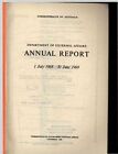 Department of External Affairs. Annual Report 1 July 1968 - 30 June 1969.