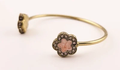 Brazalete Heidi Daus "Easy Does It" Esmalte y Cristal - Rosa / Pequeño #12 Foto 1 de 4