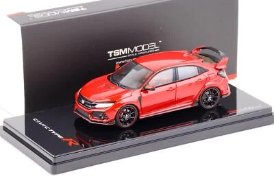 1:43 Tsm Modello Honda Civic Type R LHD 2017 Rallye Rosso TSM430268 - Immagine 1 di 2
