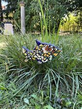 Fisch Mosaik Gartenfigur Garten Deko Skulptur Figur