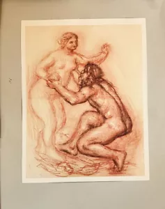"Nach/After Pierre Auguste Renoir Druck - KEIN RAHMEN 7x9"" - Bild 1 von 5