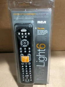 RCA Navilight 6 device UNIVERSAL REMOTE CONTROL RCR660 NEW FREE SHIPPING - Picture 1 of 7