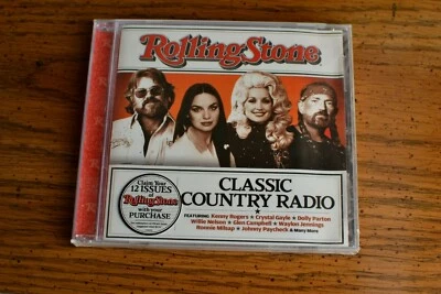 Classic Country Radio / Kenny Rogers, Crystal Gayle, Waylon Jennings (CD) NEW - Image 1 of 4