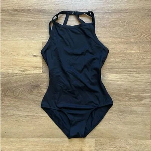 Lulli Dancewear LUB 287 Body Nero Donna Abbigliamento da Danza Basic con Multi Cinghie S - Foto 1 di 5