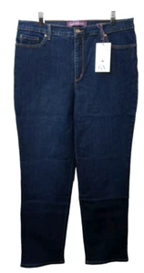 Gloria Vanderbilt Women's Pants Amanda Classic High Rise Tapered Jean Size 14 - Picture 1 of 6