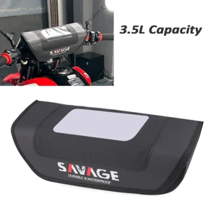 3.5L Storage Handlebar Bag Travel With Navigation For HONDA XR 125L 150L 190L - Picture 1 of 24