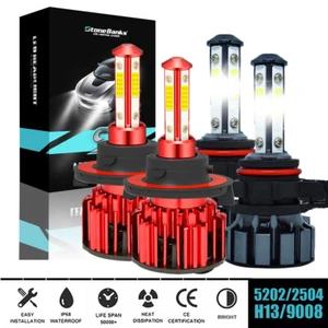 For Ford Escape 2008-2012 LED Headlights High Low Beam + Fog Light Bulbs Combo - Picture 1 of 15