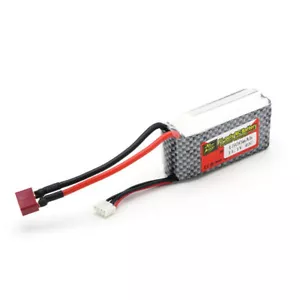 1× 11.1V 1500Mah LiPo Battery T Plug For RC Quadcopter Drone Helicopter Airplane - Picture 1 of 2