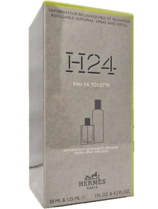 Hermes H 24 Eau de Toilette Spray 30 ml + Nachfüll Flasche 125 ml EDT - Bild 1 von 3
