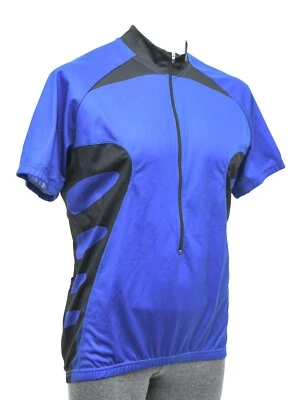 Craft Master Short Sleeve 1/2 Zip Jersey Men 2XL Blue Road Mountain Bike Touring - Image 1 of 4