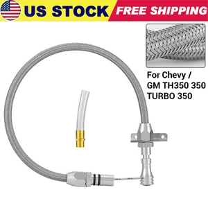 Varilla de medición flexible para Chevy GM TH400 montaje en cortafuegos + tubo de llenado - Imagen 1 de 7