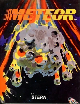 Meteor Stern Pinball - Mint Flyer/ Brochure / Ad - Image 1 of 3