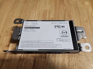 2019-2023 MAZDA 3 CX-9 SATELLITE RADIO TUNER CONTROL MODULE UNIT OEM BDGG66DR0 - Picture 1 of 9