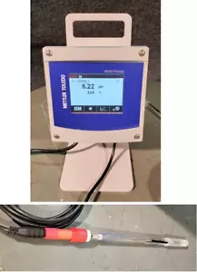 TRASMETTITORE DI PROCESSO METTLER TOLEDO M300 30280773 con sensore di pH InPro 3100i/SG/225 - Foto 1 di 14