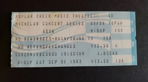 Beach Boys 1980 Musik Konzert Ticket Stub - Popular Creek  - Bild 1 von 1
