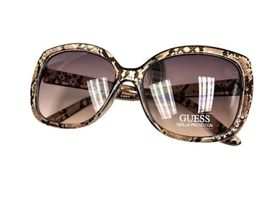 Nuevas gafas de sol para mujer GUESS GF0383 45F marrón-serpiente/marrón Foto 1 de 4