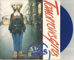 UK Subs - Tomorrows Girls 1979 GEM Records 7 inch blue vinyl single - Picture 1 of 3
