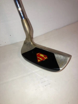 Superman Logo Golf putter - custom made -one of a kind - Image 1 of 4
