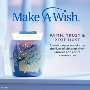 Scentsy Disney Tinker Bell Wärmer Peter Pan - Neu im Karton - ausverkauft ~ Make-A-Wish Box - Bild 1 von 3