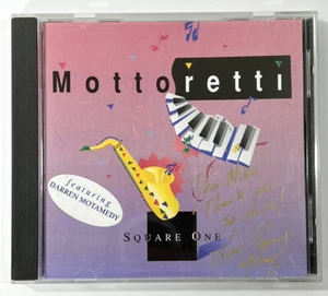 Mottoretti featuring Darren Motamedy SQUARE ONE Music CD 1991 SIGNED - Picture 1 of 5