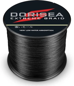 Extreme Braid 100% Pe Black Braided Fishing Line 109Yards-2187Yards 6-550Lb T... - Picture 1 of 9