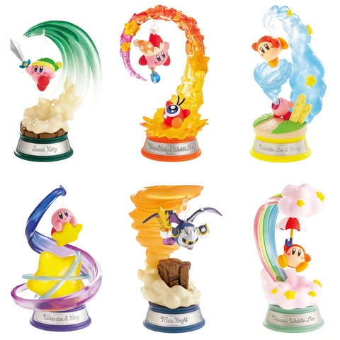 Official Re-ment Kirby Super Star Action Figure Toys Collection Doll Model Gifts Cover
