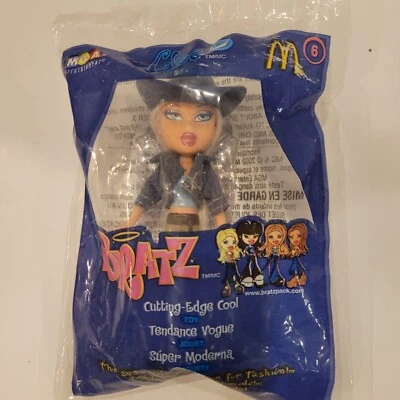 Juguete Happy Meal Bratz McDonalds 2002-2003 Cutting Edge Genial #6 Cloe Sellado Foto 1 de 4