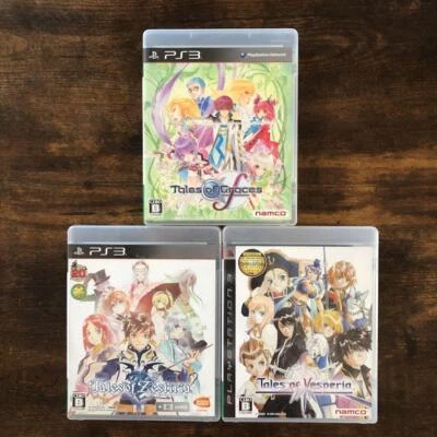 Tales of Series PS3 Set Tales of Vesperia Graces F Zestiria　 - Image 1 of 4
