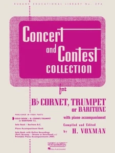 Concert and Contest Collection Piano Accompaniment - Bb Cornet Trumpet 004471740 - Picture 1 of 1